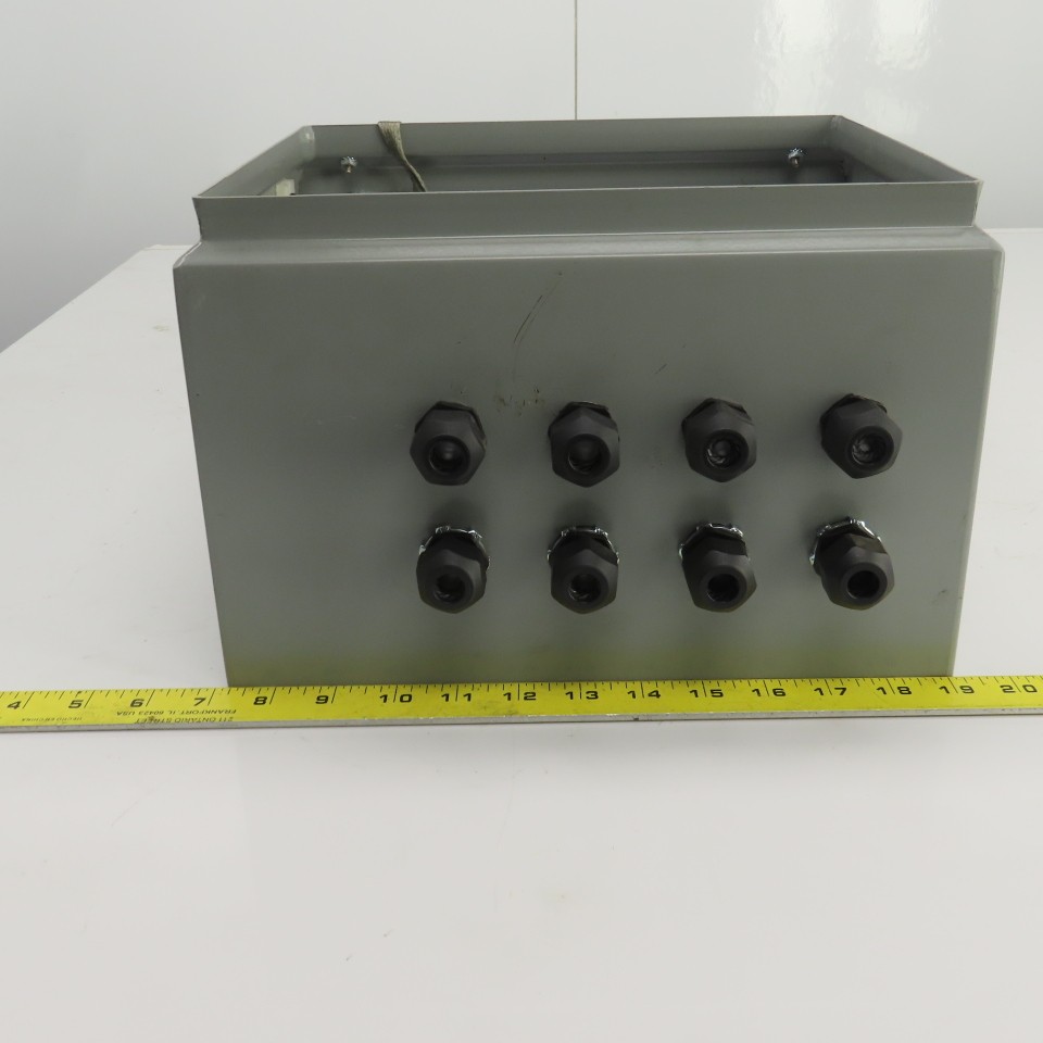 Saginaw Control SCE-12108BELJ 12″ x 10″ x 8″ Electrical Enclosure W/Backplate