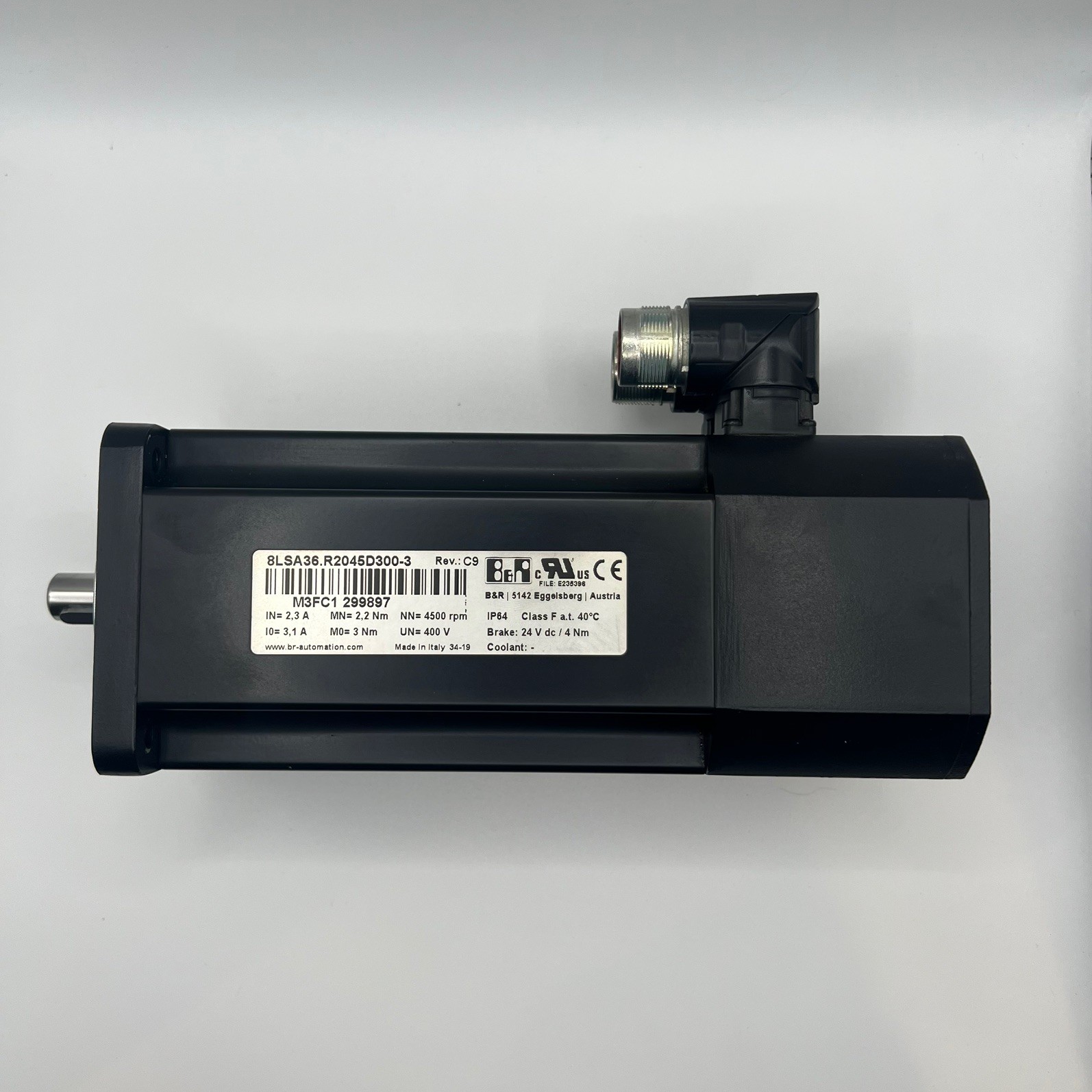 B&R 8LSA36.R2045D300-3 Synchronous Servo Motor 8LSA36R2045D3003 Servomotor 3PH
