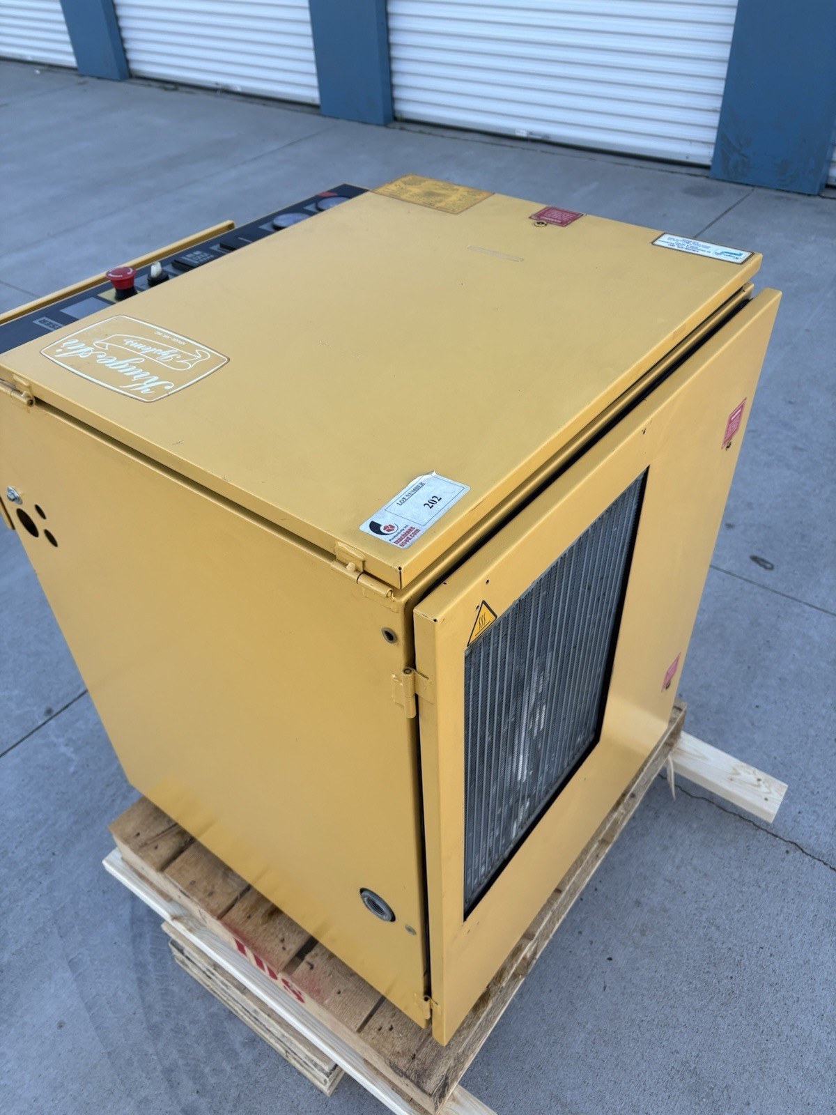 ^USED 15 HP KAESER SK-19 ROTARY AIR COMPRESSOR