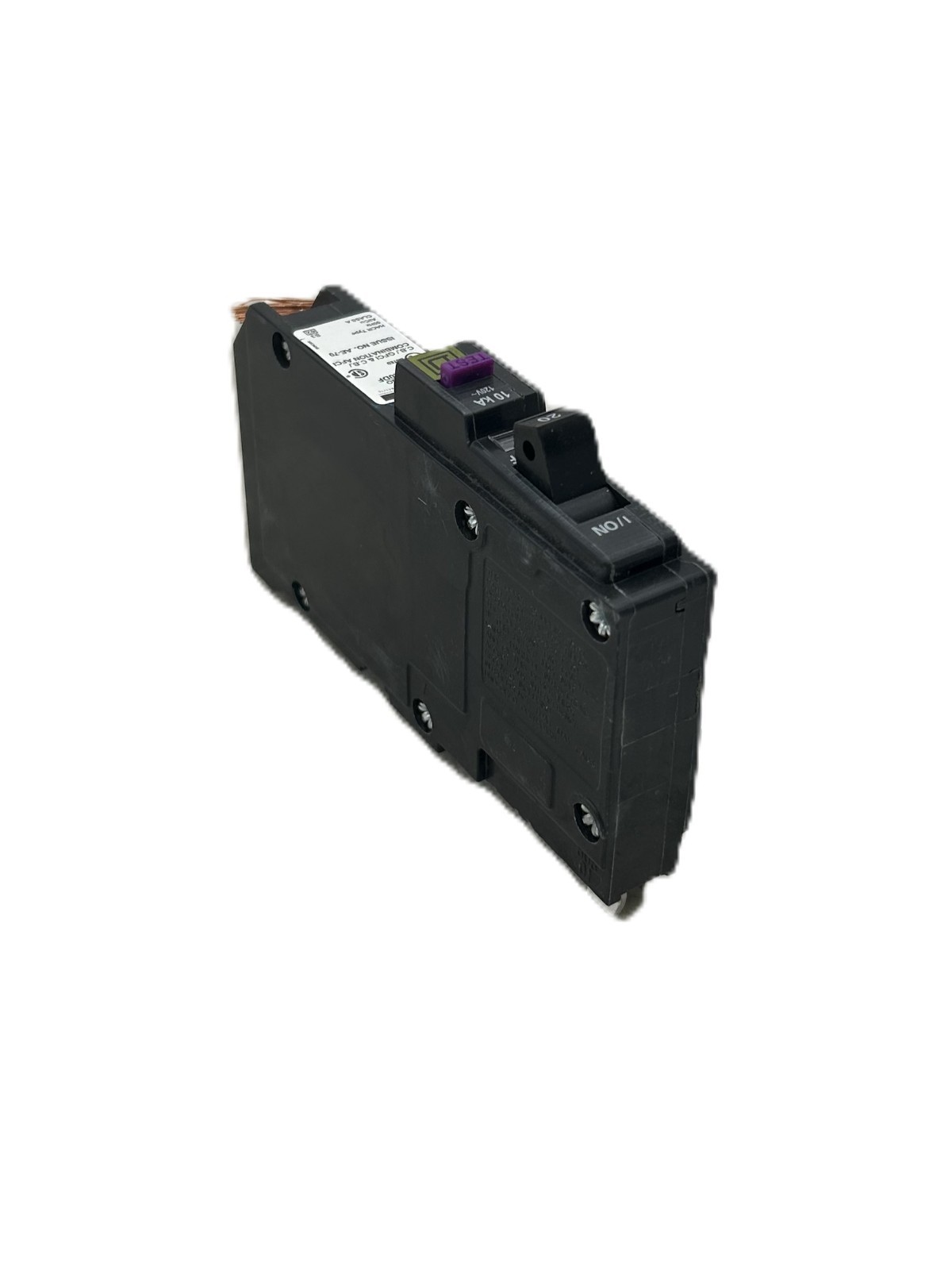 (10) Square D QO120DF Combination Circuit Breaker AFCI/GFCI 20A 1P 120VAC