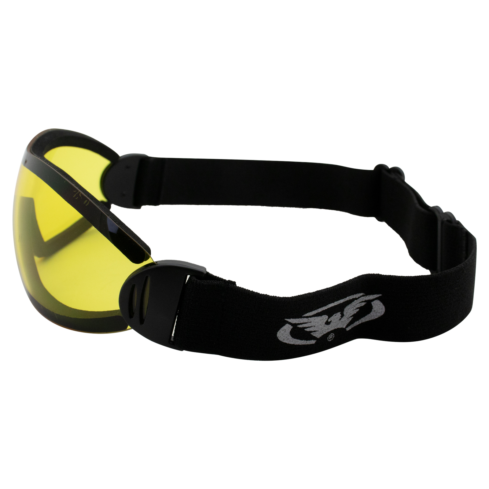3 Skydive Goggles Clear Smoke Yellow ANTI-FOG Lenses Flare Motorcycle Goggles