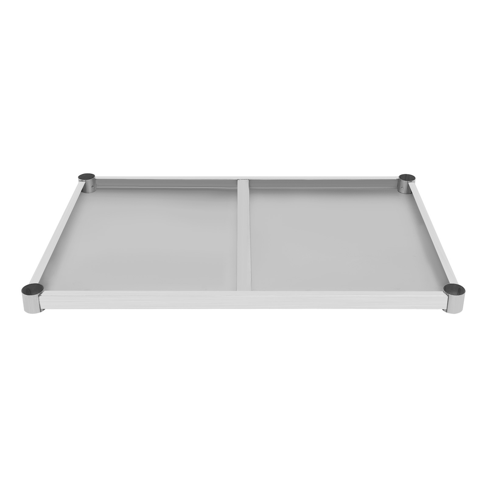 Under Shelf Stainless Steel Table Adjustable Lower Shelf Worktable Under Shelf