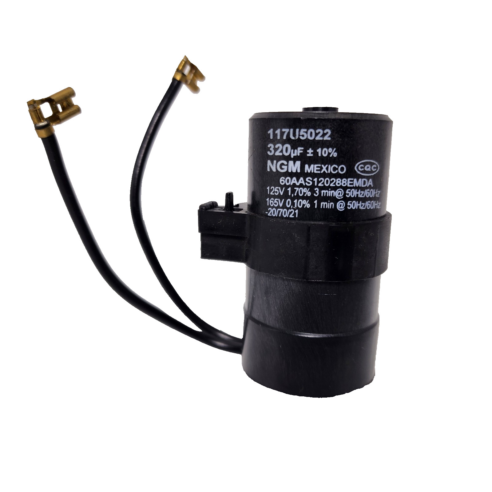 NGM 117U5022 320uF Compressors Start Capacitor for Danfoss/Secop NF & TF series