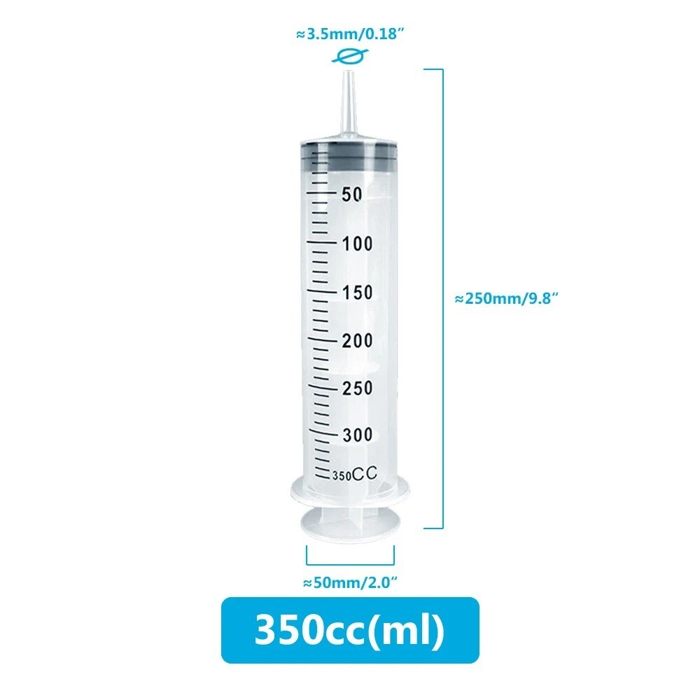 100ml-550ml Syringe Large Capacity With Multifunction 100cm Hose Pump Measuring