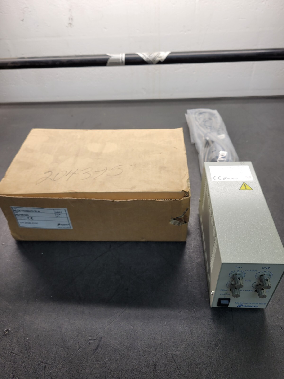 Moritex MLEK-A230W2LRDB Controller.