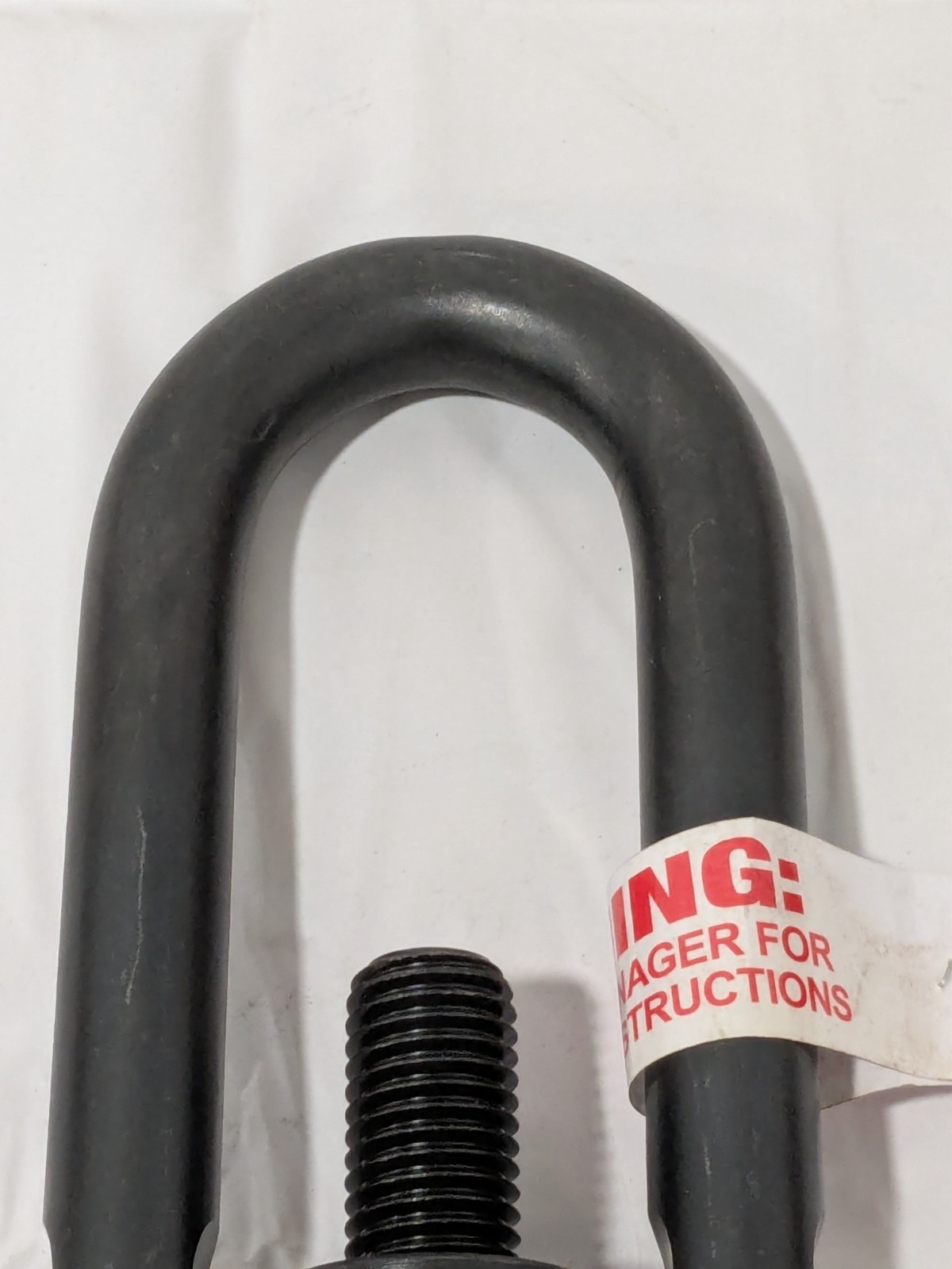Jergens Safety Engineered Center Pull Hoist Ring: 5000.000 lb Capacity 23518
