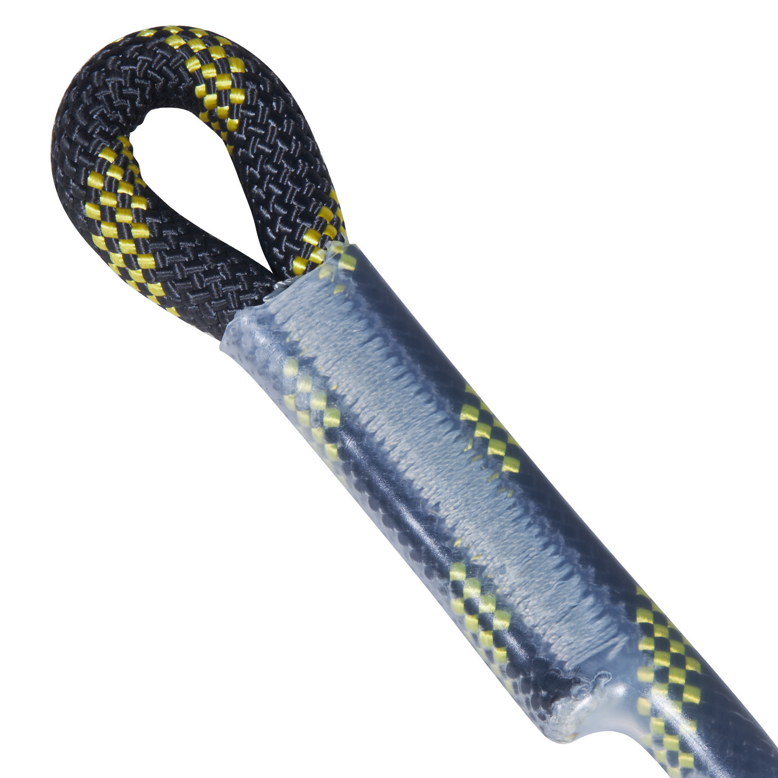 Vertical Lifeline Assembly 50ft Fall Protection Polyester Rope 30 KN ANSI
