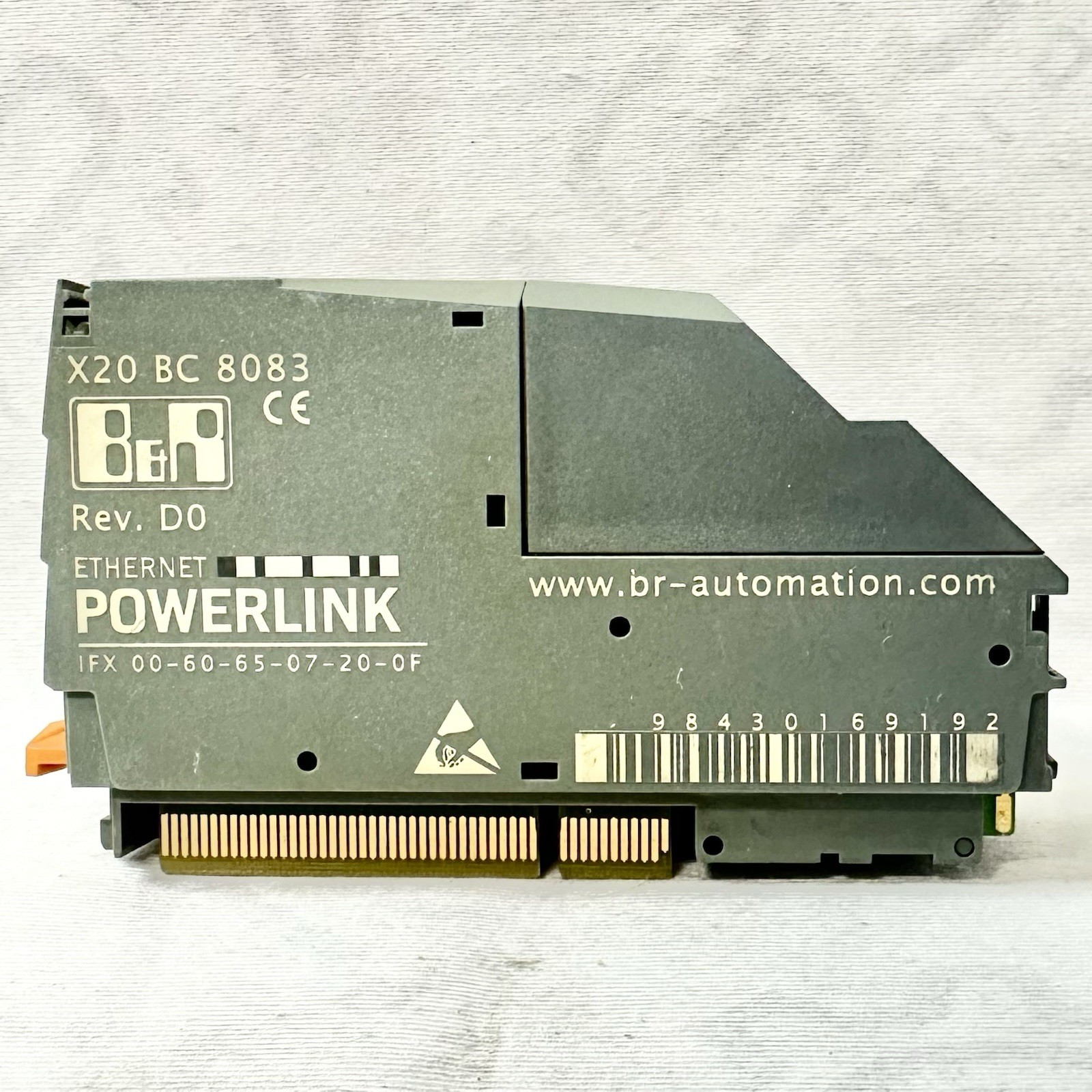B&R X20BB82 Base w/ X20HB2880 & X20BC8083 Ethernet Powerlink Bus Controller