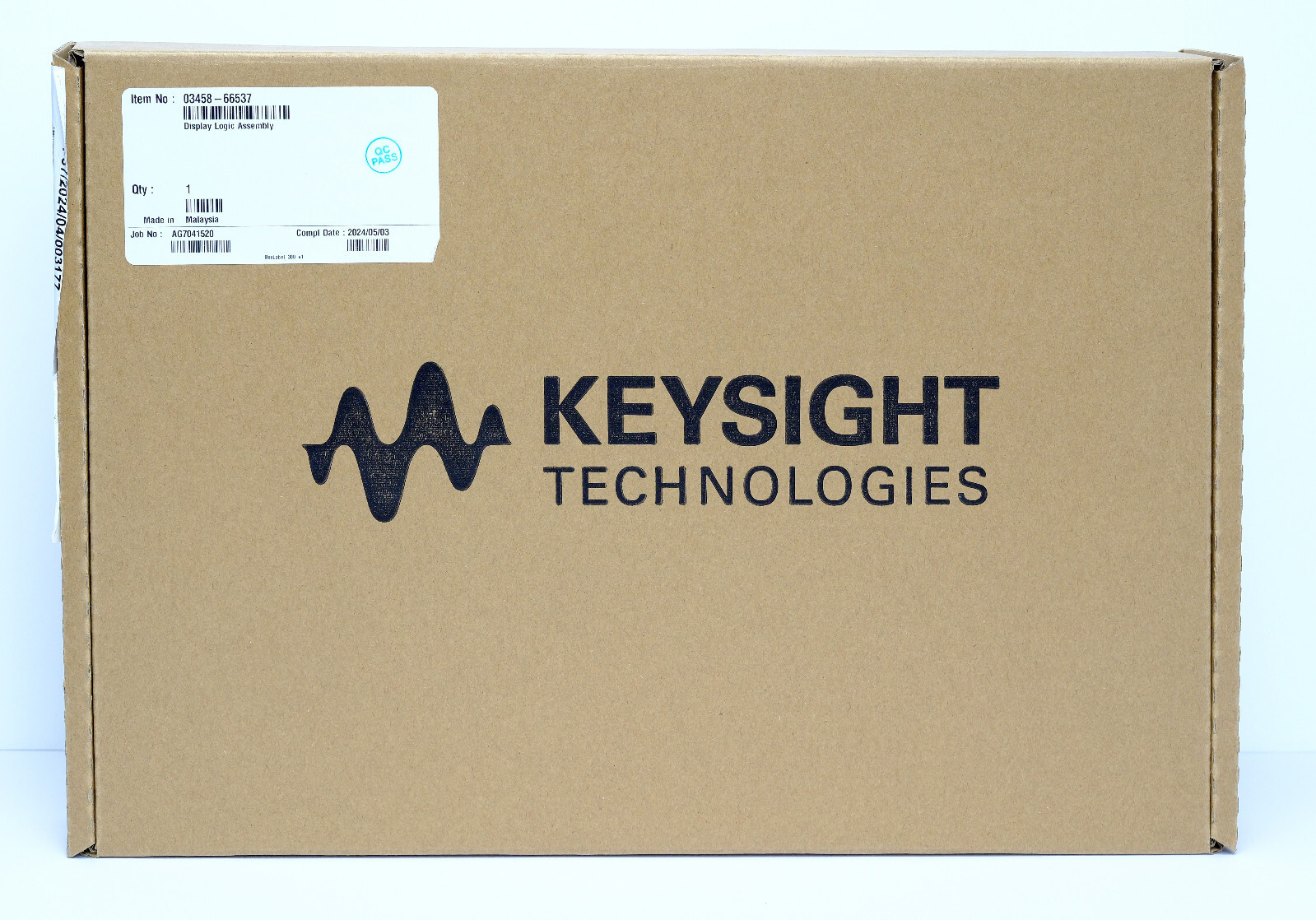 Keysight 03458-66537 Display Logic Assembly Board A7, BNIB, sealed, for 3458A