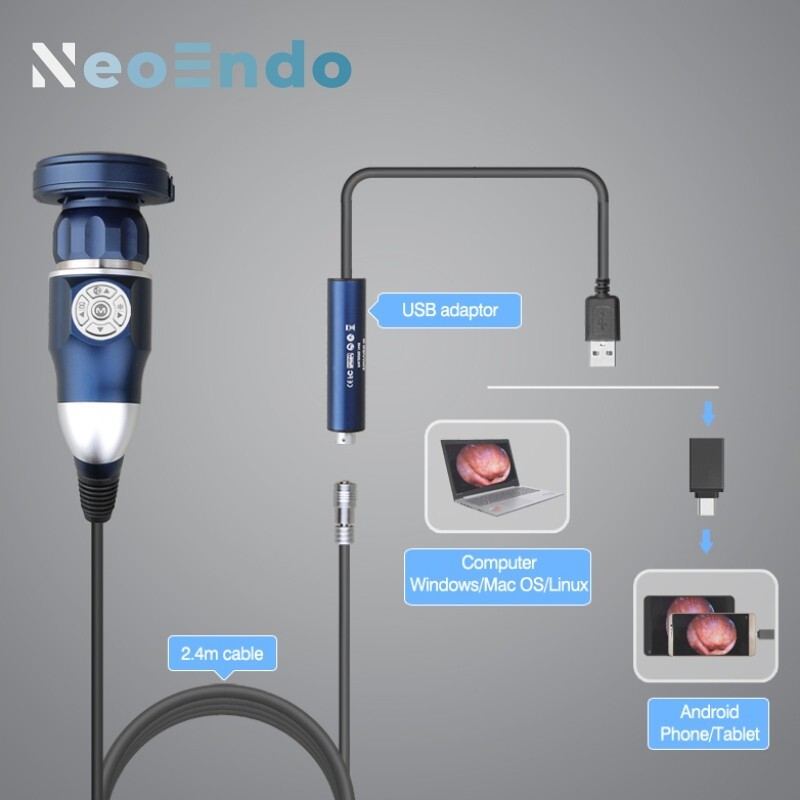 Portable Full HD 1080P Medical Endoscope Camera for ENT Surgery & Inspection