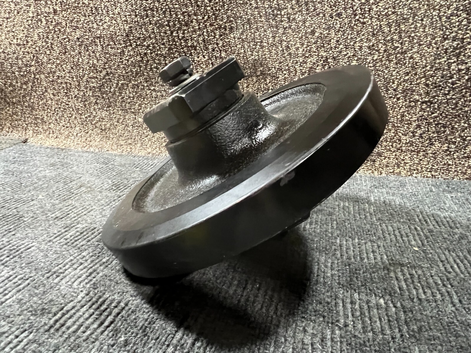 Rear Idler Roller 2″ Roller Width 3.5″ Roller to Edge 3.85″ Center Lip to Roller