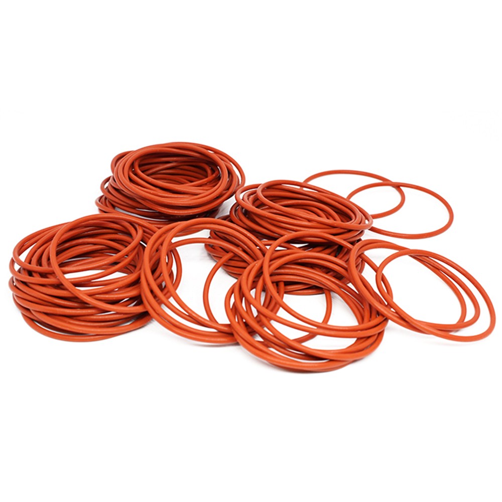 Silicone Rubber O Rings Metric Food Grade 3.5mm Cross Section 5mm-39mm ID O Ring