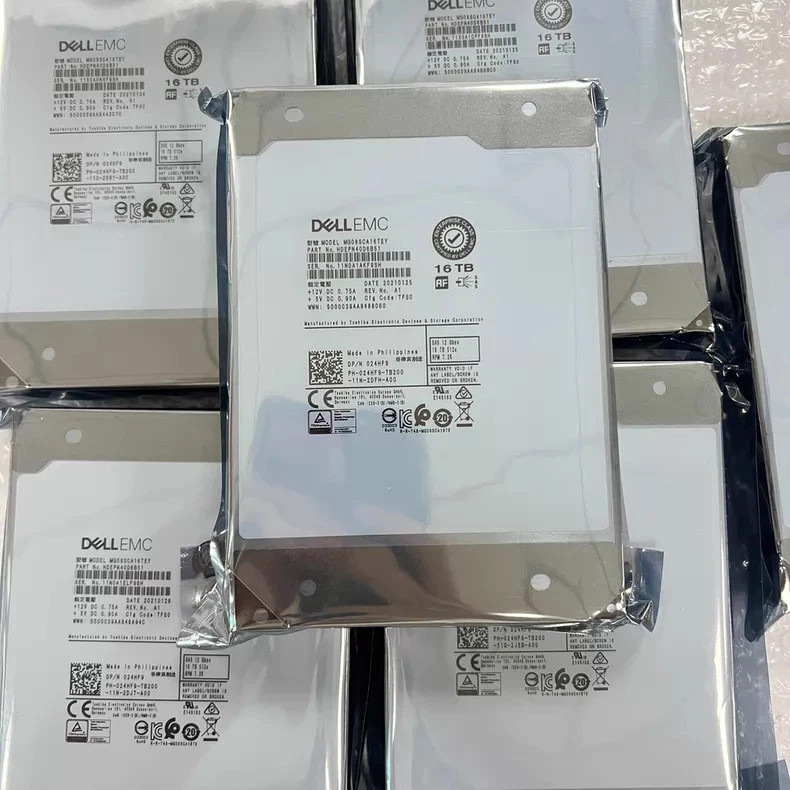 Dell 16TB 7.2K RPM SAS 12Gb/s 512e 3.5″ HDD 024HF9 MG08SCA16TEY Hard Drive