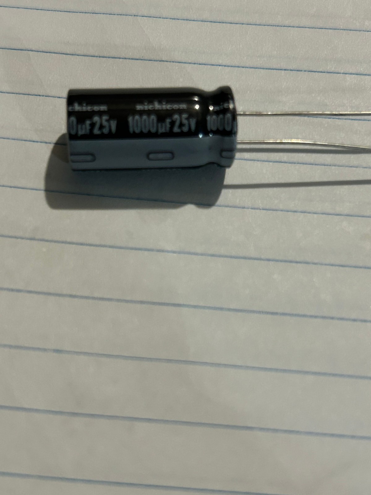 5pcs 1000uF 25V Rubycon Electrolytic Capacitors Shipped From USA!