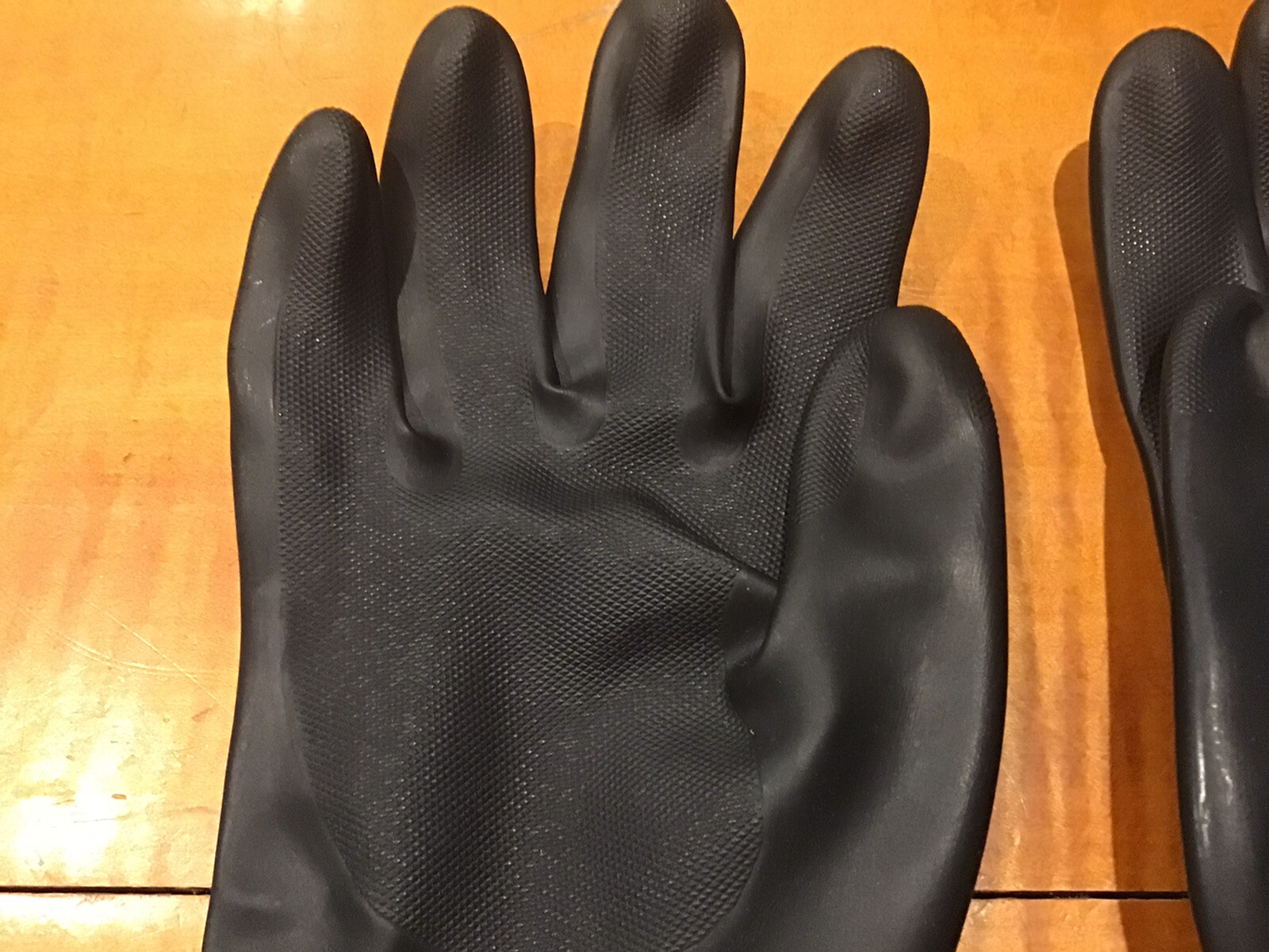 3 Pair Furniture Stripper Gloves MAPA NS-450 Neoprene 16″ Chemical Resistant Sz7