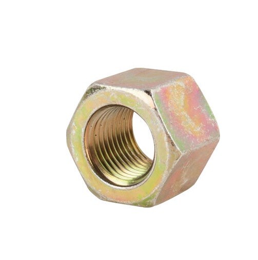 7/16″-20 GRADE 9 FINISHED HEX NUTS YELLOW ZINC MADE IN USA (SELECT QTY)