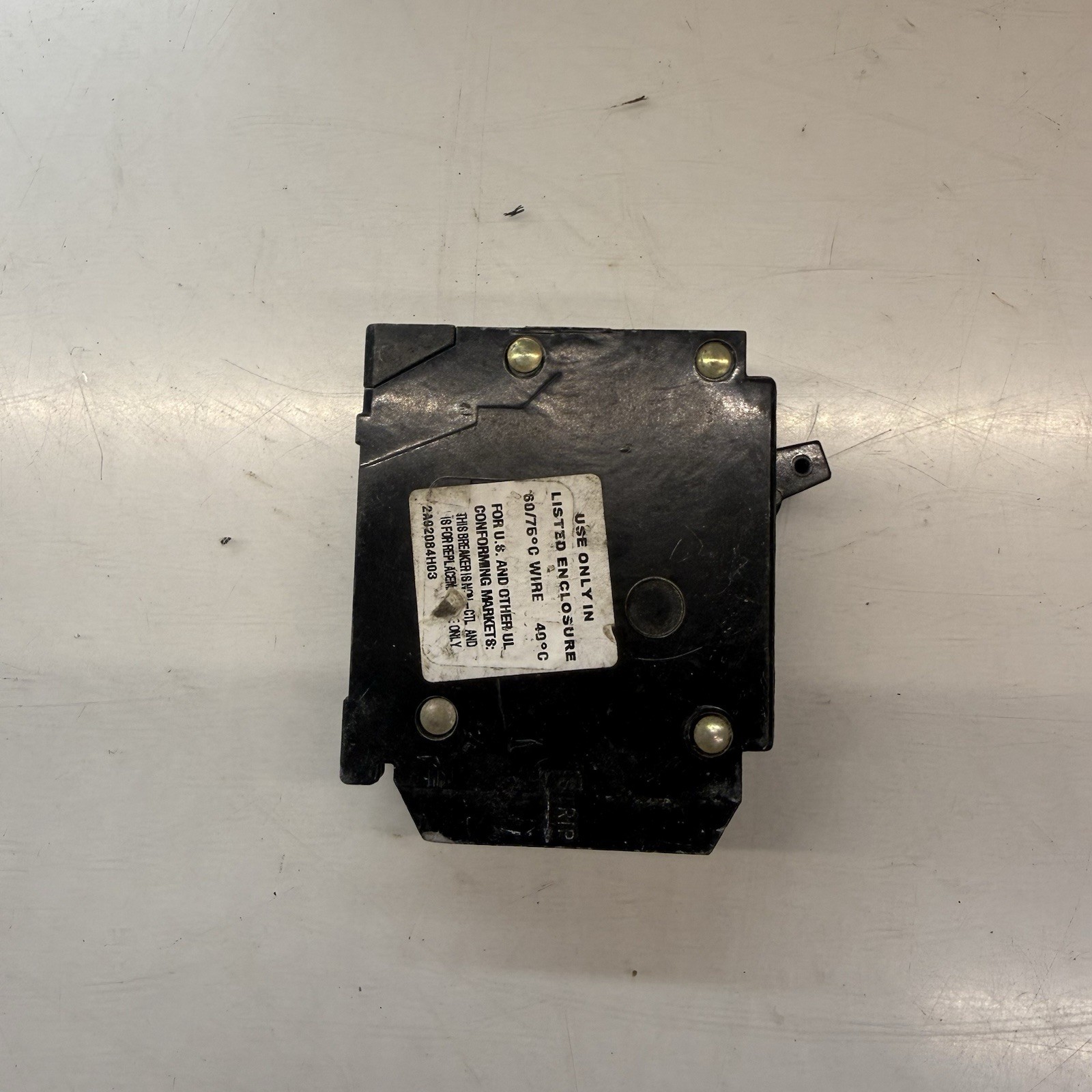 Eaton BR2020 20 Amp Double Pole 240V Plug-In Standard Trip Circuit Breaker