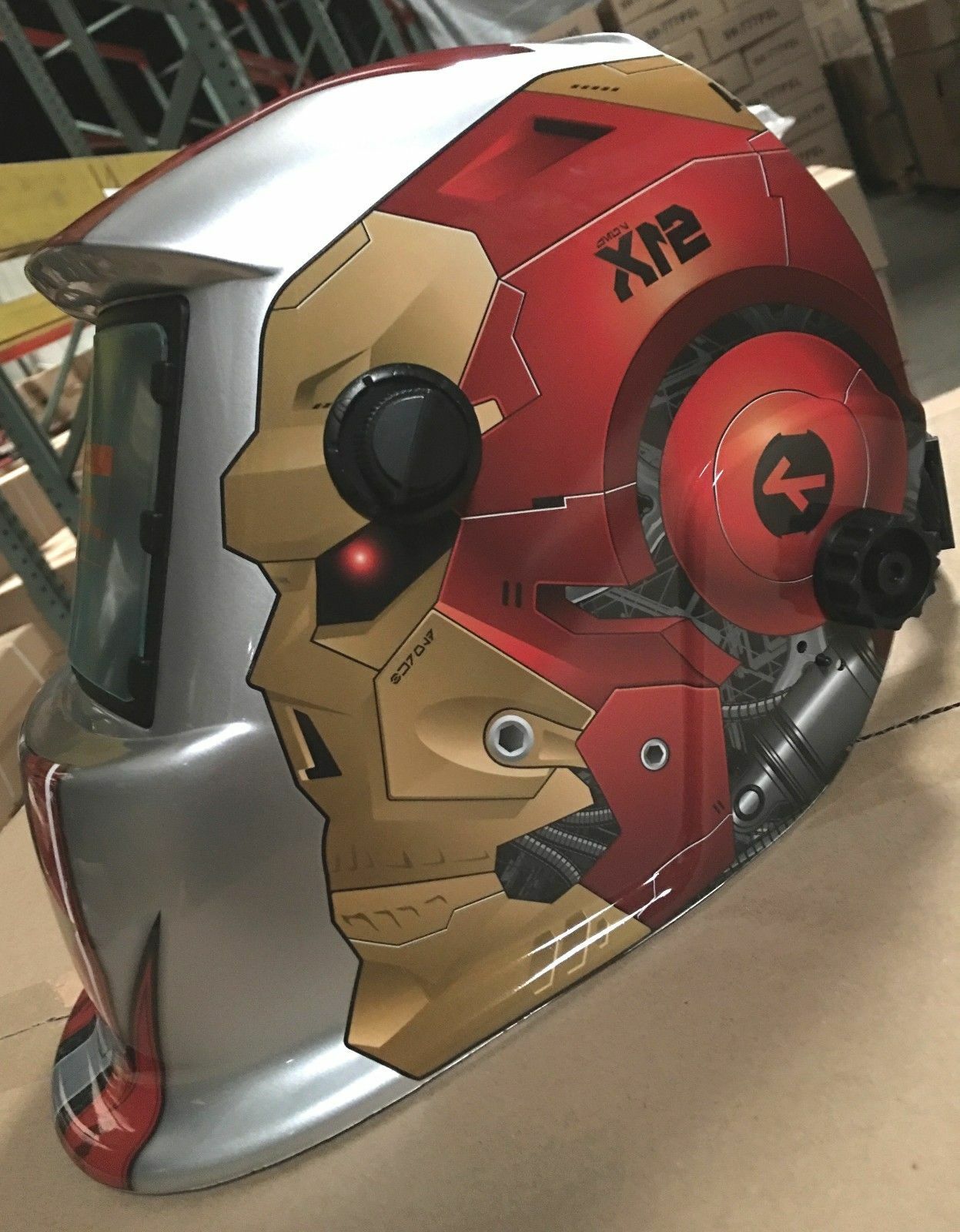 RON Auto Darkening Welding Helmet Arc Tig mig certified mask grinding truecolor