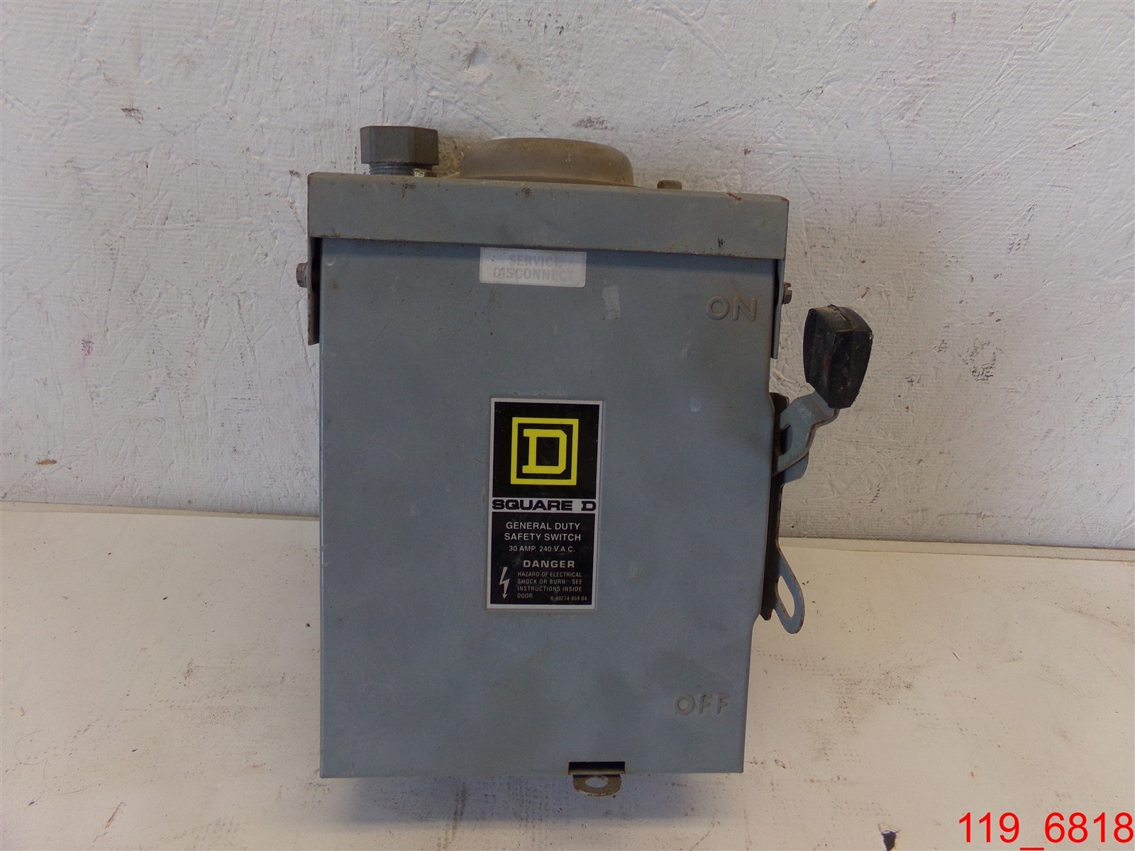 SQUARE D D221NRB GENERAL DUTY SAFTEY SWITCH 30 AMP 240V Series E2