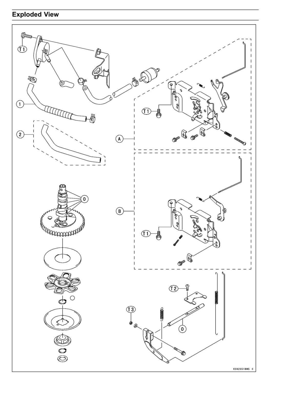 FH451V FH500V FH531V GAS ENGINE SERVICE MANUAL FITS KAWASAKI FH680V FH721V 07801