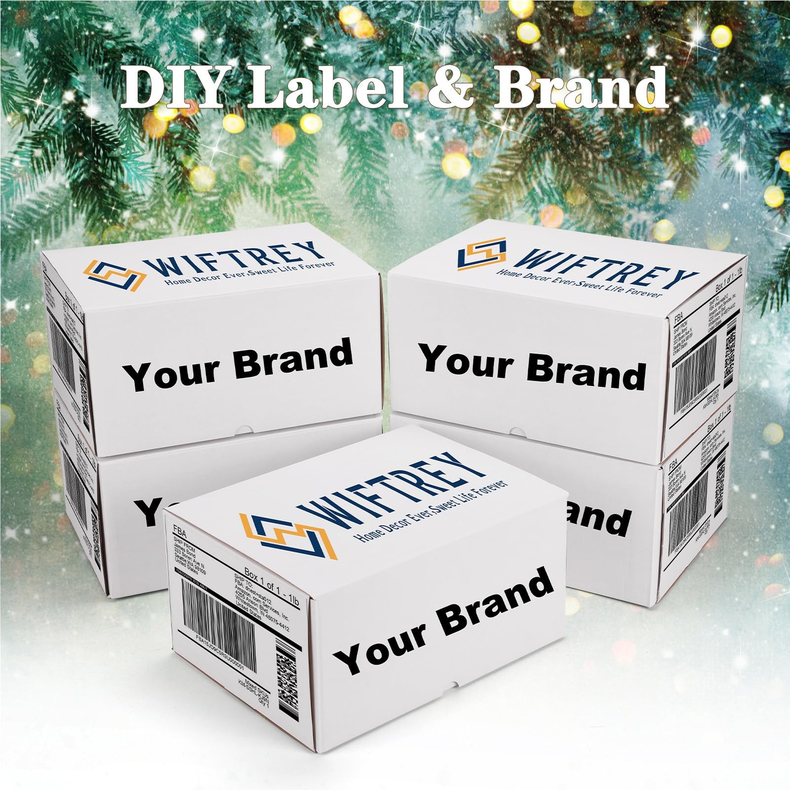 12x9x6 inches White Shipping Boxes pack of 15, Corrugated Cardboard Boxes 12 …
