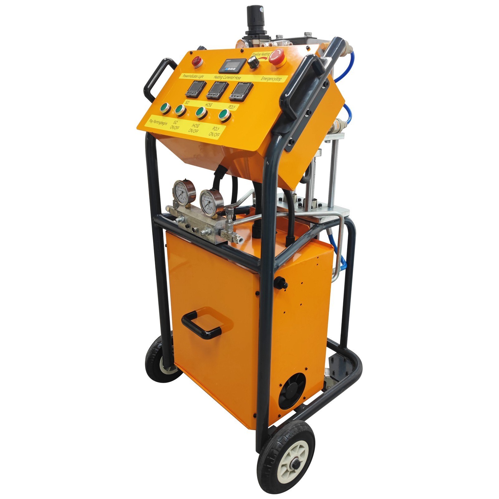 110V Polyurethane Foam Spray Insulation Machine W/ Full Parts 5-9L Spraying Flow