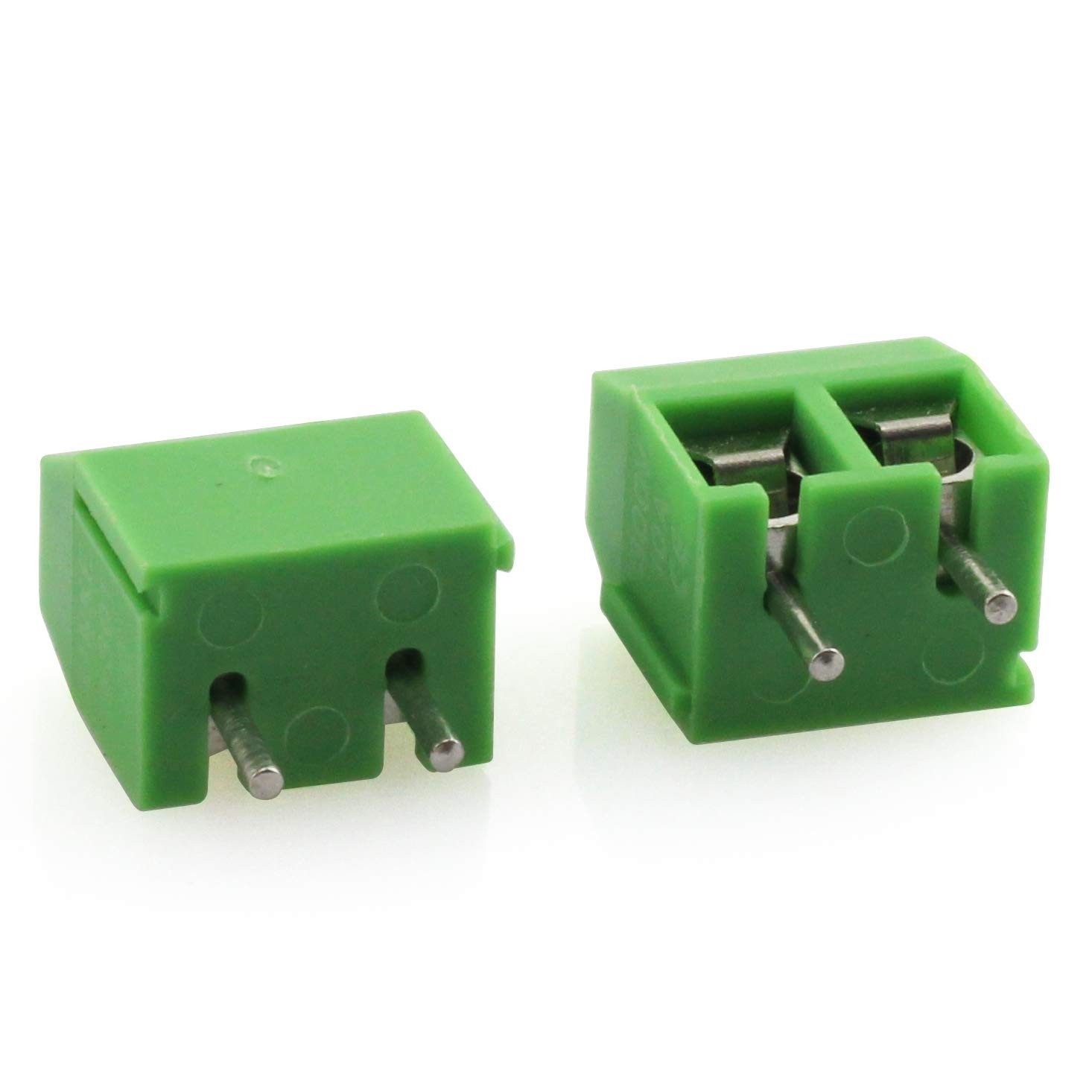 Compact 20 PCS 2 Pin Screw Terminal Block Connectors – Perfect for Electronics