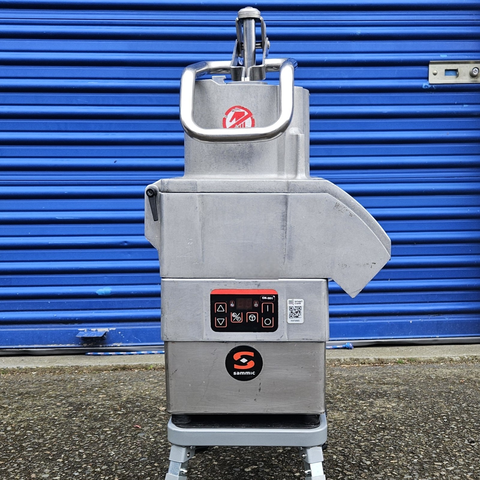 Sammic CA-411 VV Vegetable Processor 400-1300 lbs per hr Pre-owned