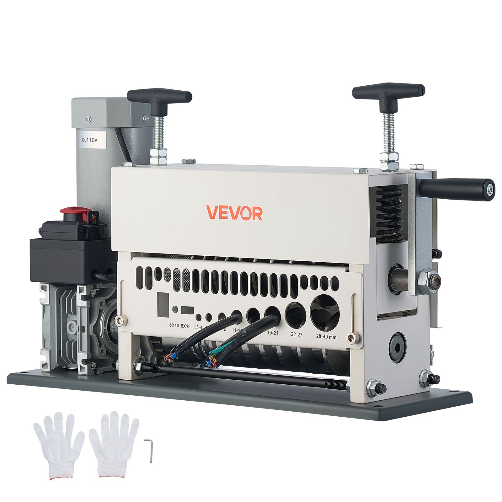 VEVOR Electric Wire Stripper Automatic Stripping Machine 0.06-1.57 in 370W Motor