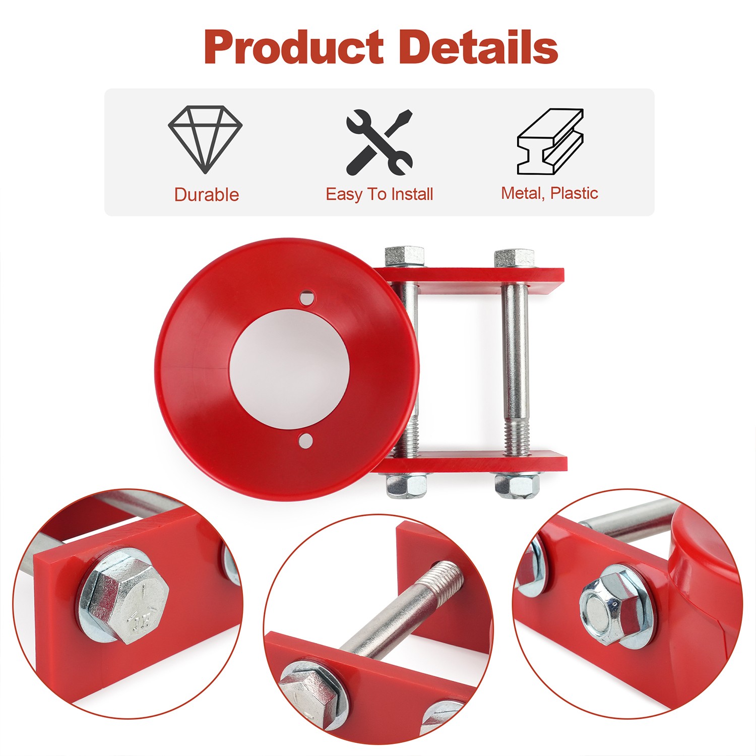 Ultimate Connection Ball Funnel for Kingpin Coupler Block for Andersen Hitches