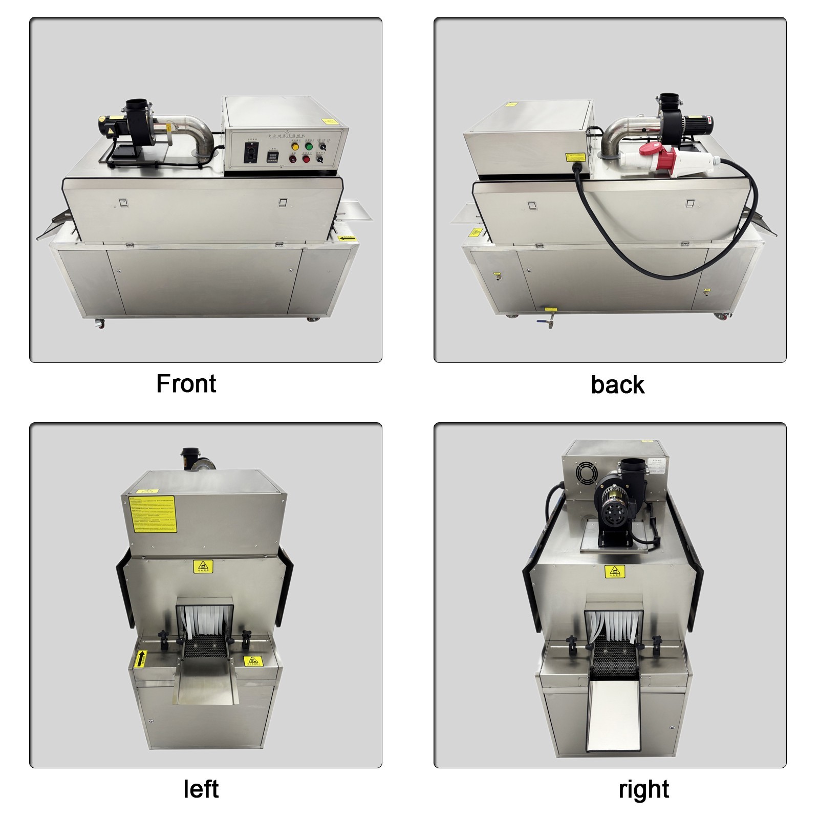 220V 24KW Steam Label Shrink Machine 3-Phase 0-100°C PVC/PET/PP/PA