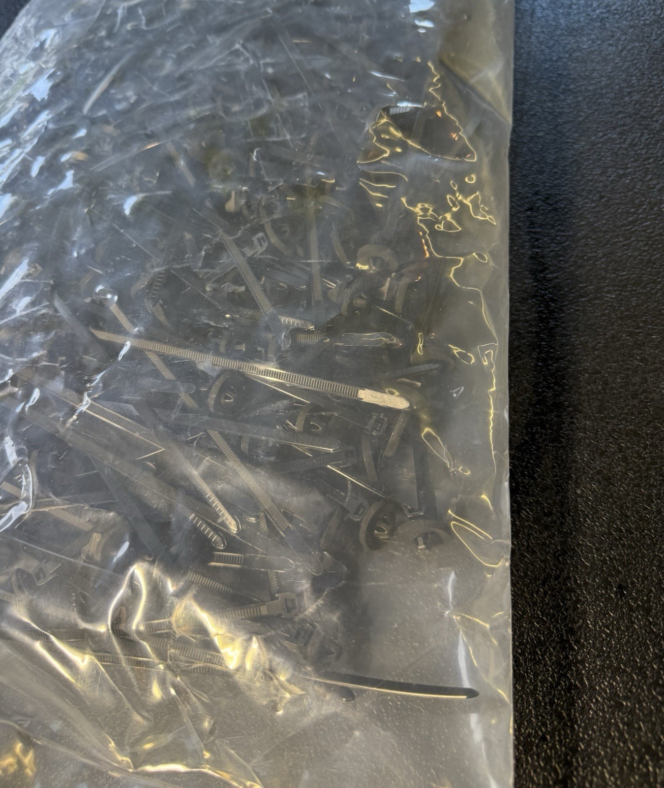 HellermannTyton T50SOSSFT6.5E-MD Black Cable Ties 6” 50lb Qty 500