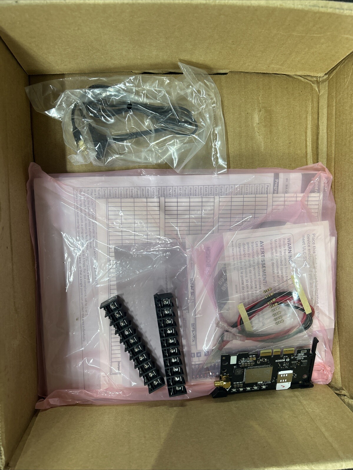 Bosch D7412GV4 Alarm Control Communicator READ