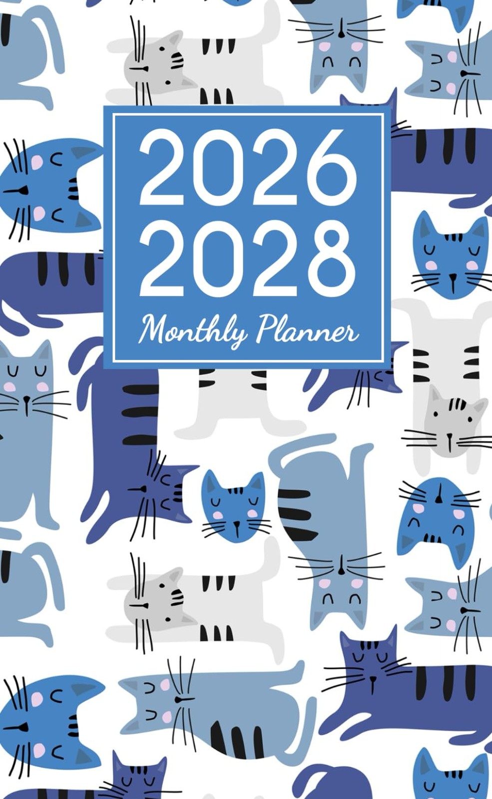 2026-2028 Monthly Planner: 3 Years Pocket Organizer from January 2026 to…