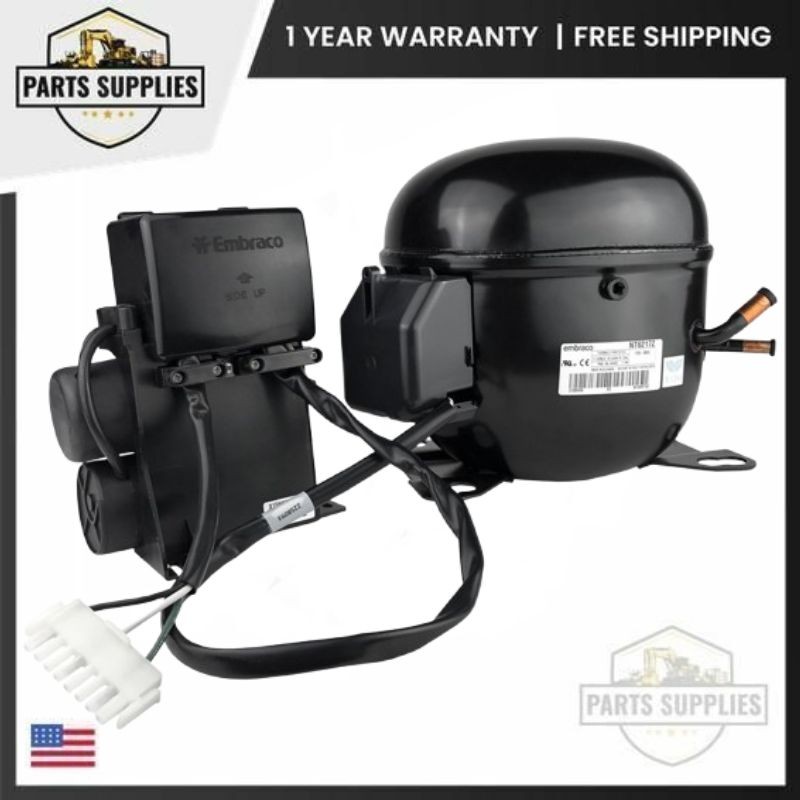 NT6217Z1 Embraco 3/4 HP Reciprocating Compressor with HBP For Refrigerator Dryer