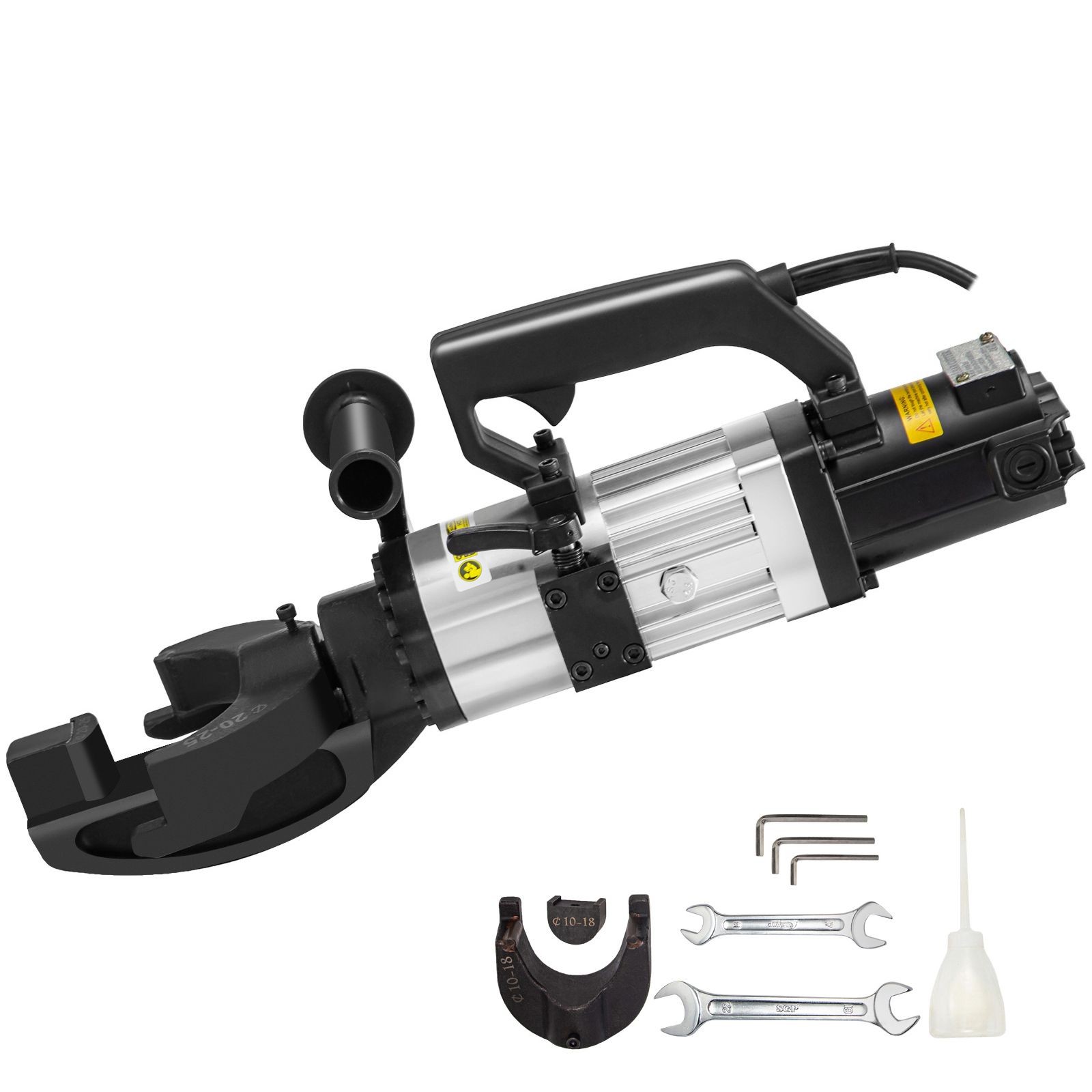1500W Electric Rebar Bender 25mm Hydraulic 0-90 Degrees Fast Bending