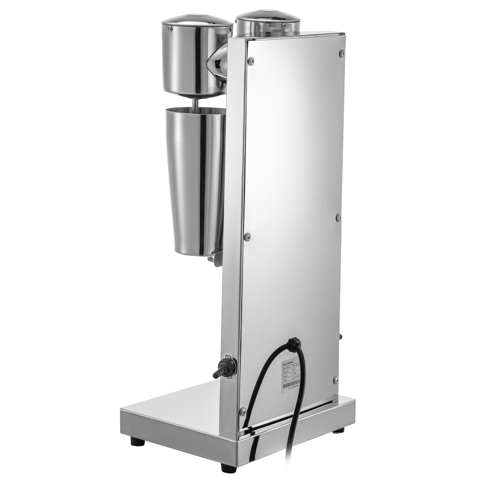 VEVOR Milkshake Mixer Milk Shake Machine 180W Milkshake Maker Double Head 800ML