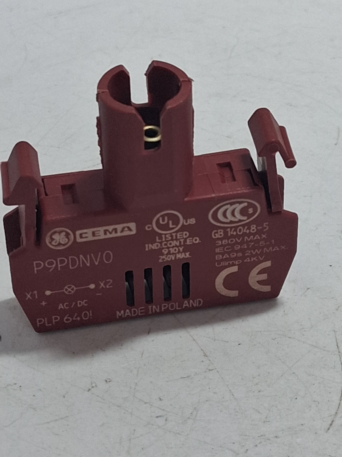 GENERAL ELECTRIC P9PDNV0 LIGHT MODULE 380V MAX