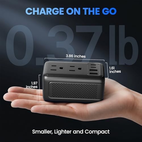 2000W Voltage Converter US to Europe with 2 USB A & 2 USB C, Travel Adapter
