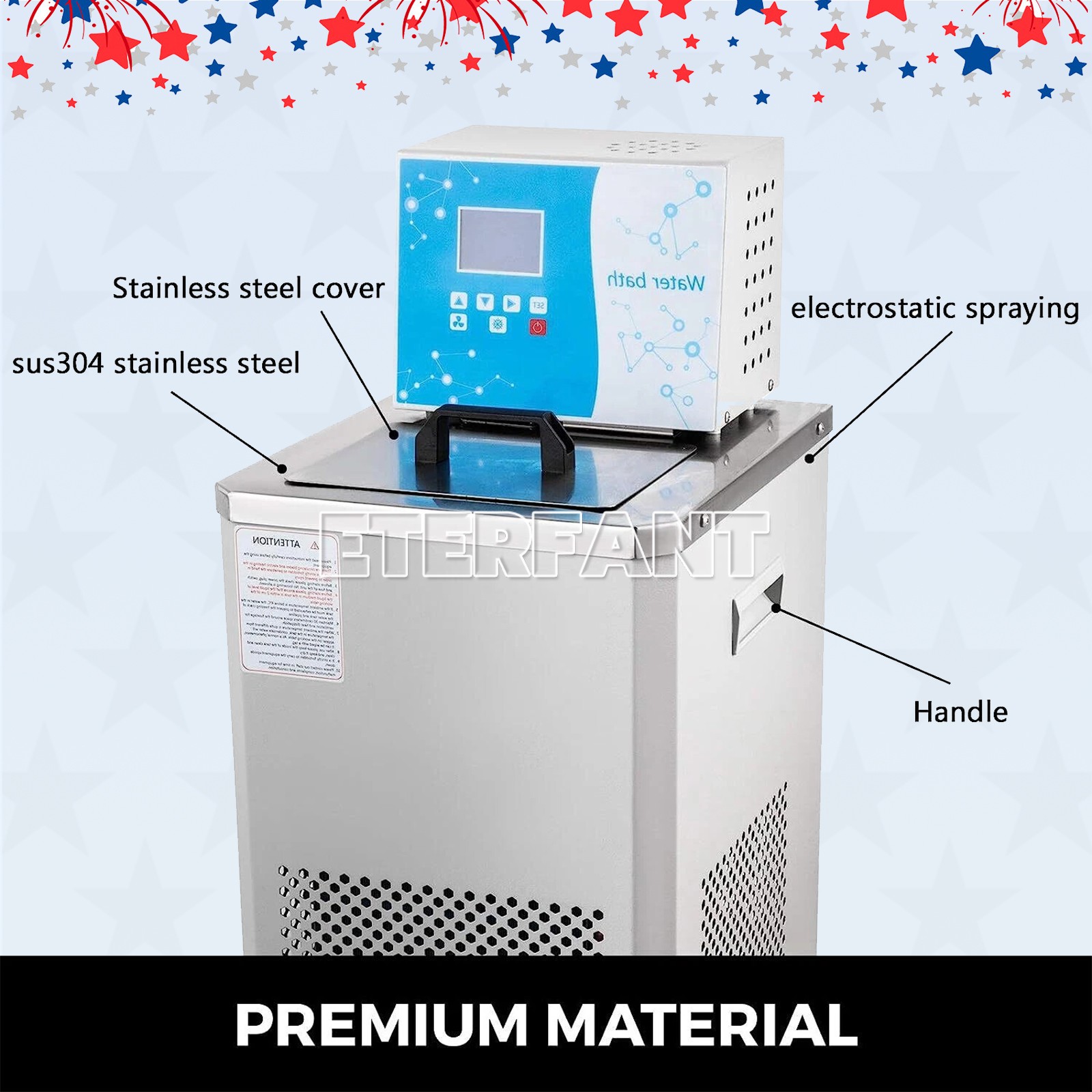 5℃~100℃ 6L Refrigerated Recirculator Bath Heated/Chilled Circulator