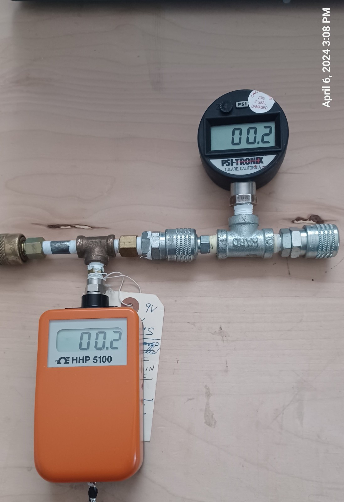 PSI-TRONIX PG-2000-200.0-PSI Digital Pressure Gauge