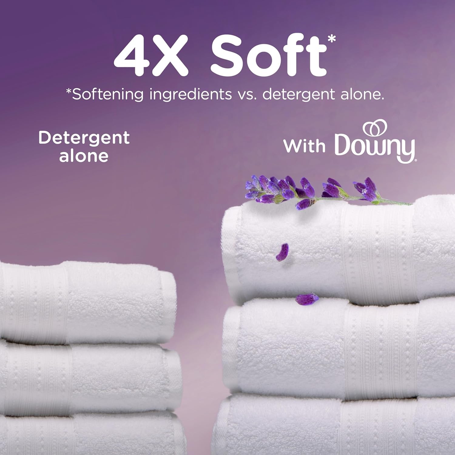 Downy Ultra Soft Fabric Softener Liquid, Calm, Lavender and Vanilla Bean, 56…