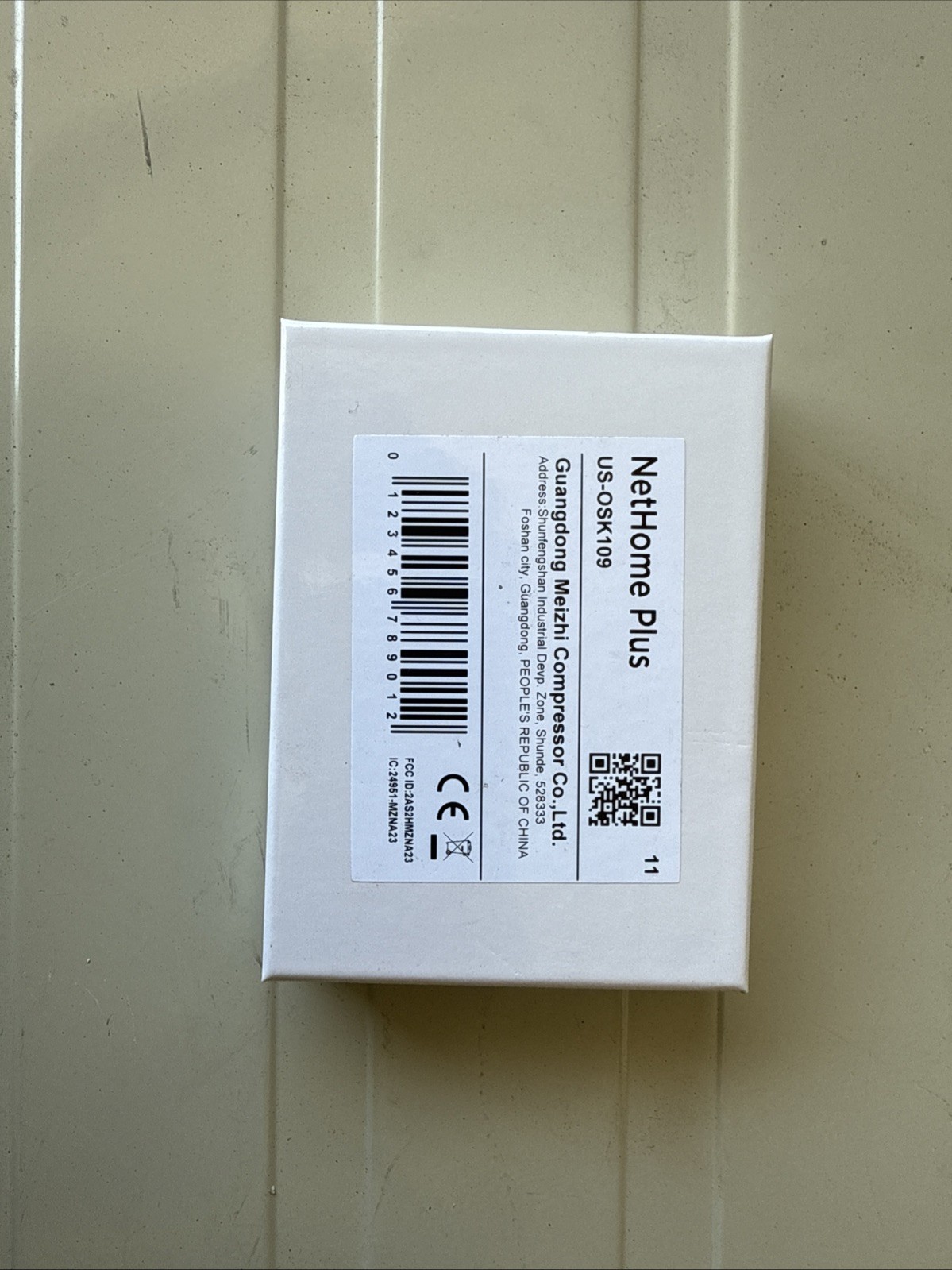 NetHome Plus US-OSK109 Guangdong Mezhi Compressor Co