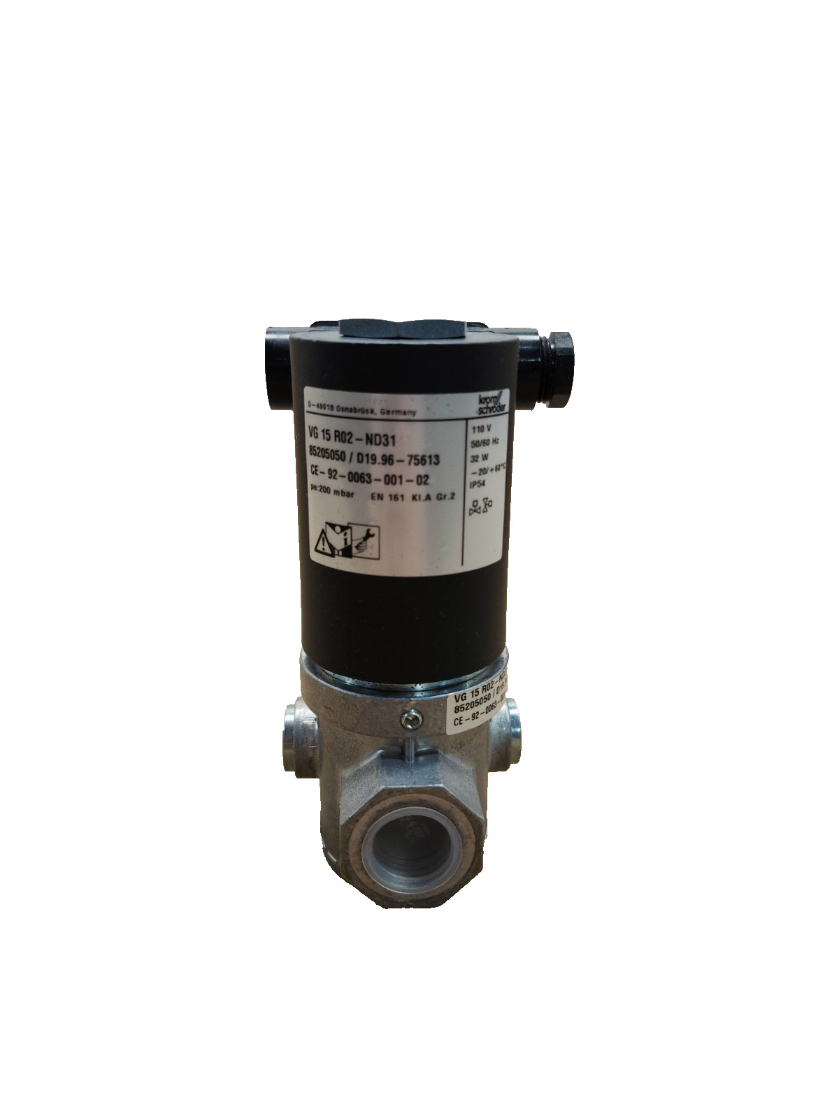NEW IN BOX KROM SCHRODER GAS-MAGNETVENTIL VG 15 R02-ND31