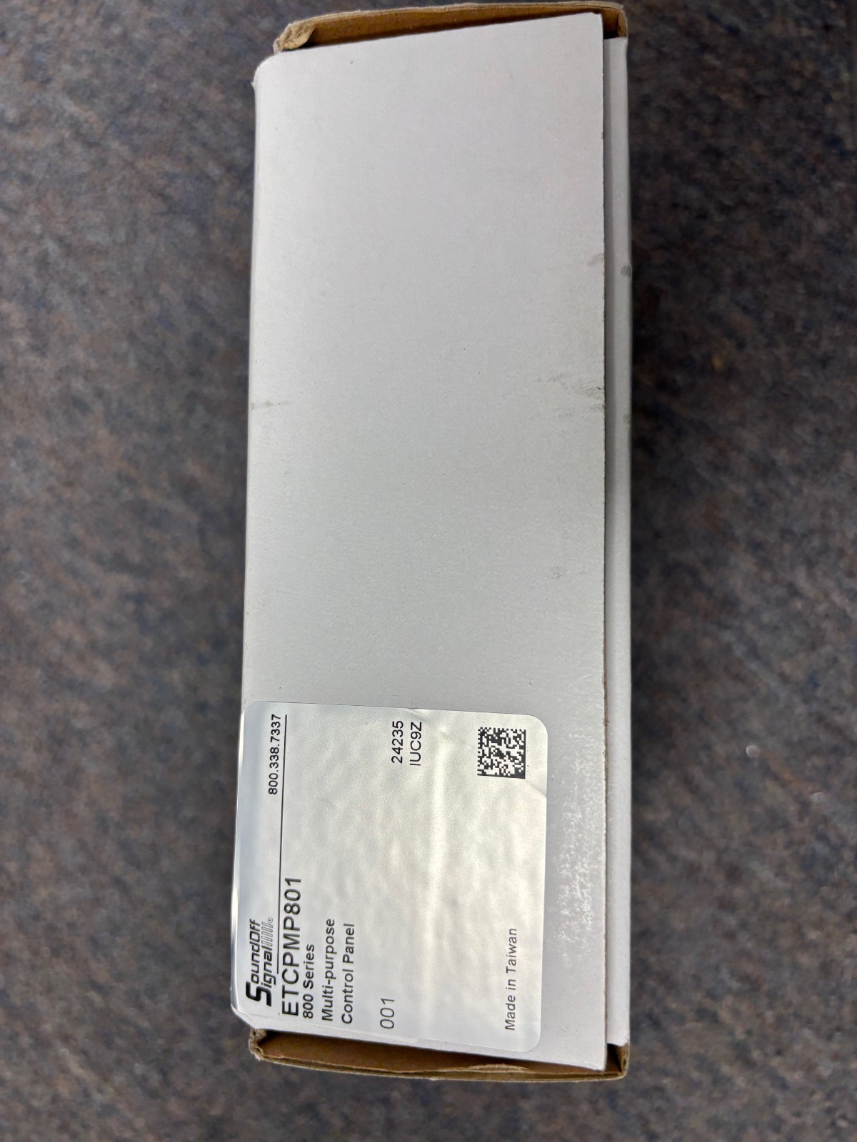 SoundOff Signal 800 Series Multi-purpose Control Panel ETCPMP801
