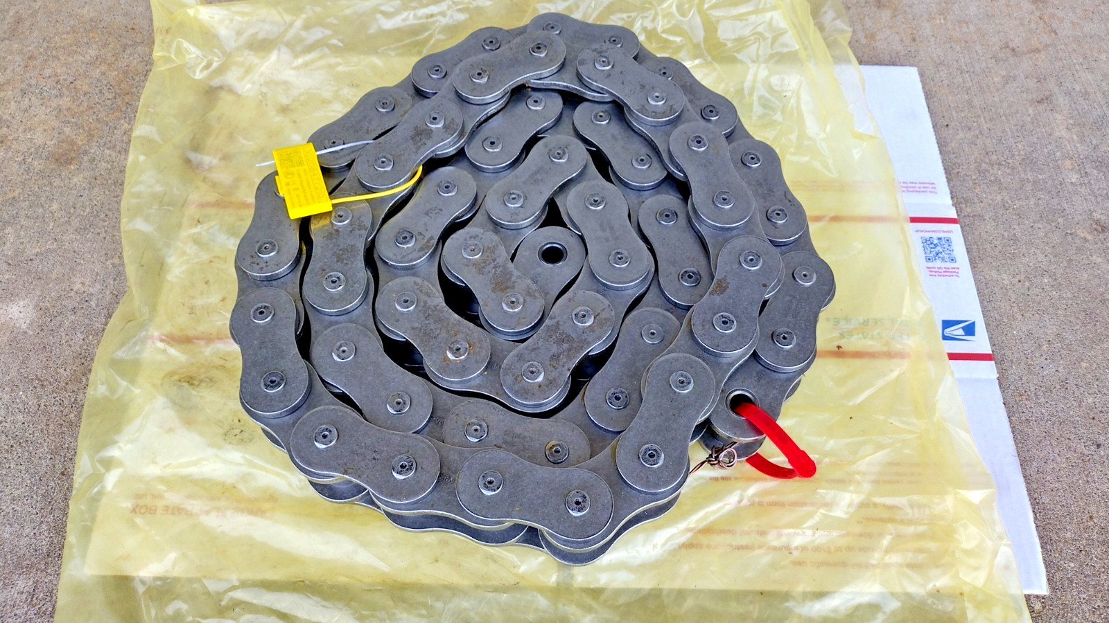 Renold 160H1X10FT 160H 10FT Riveted Roller Chain Made in Germany Retail $2,110