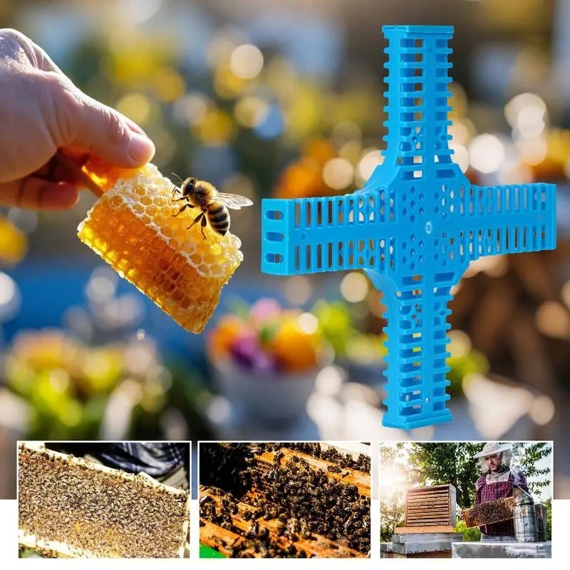 Queen Bee Catcher Cage Queen Bee Capture Rearing Kit Portable Beekeeper