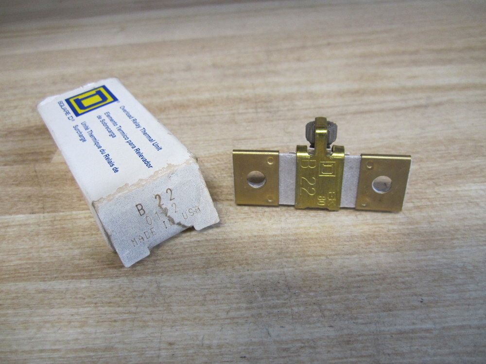 Square D B22.0 Overload Relay Heater B22 B.22