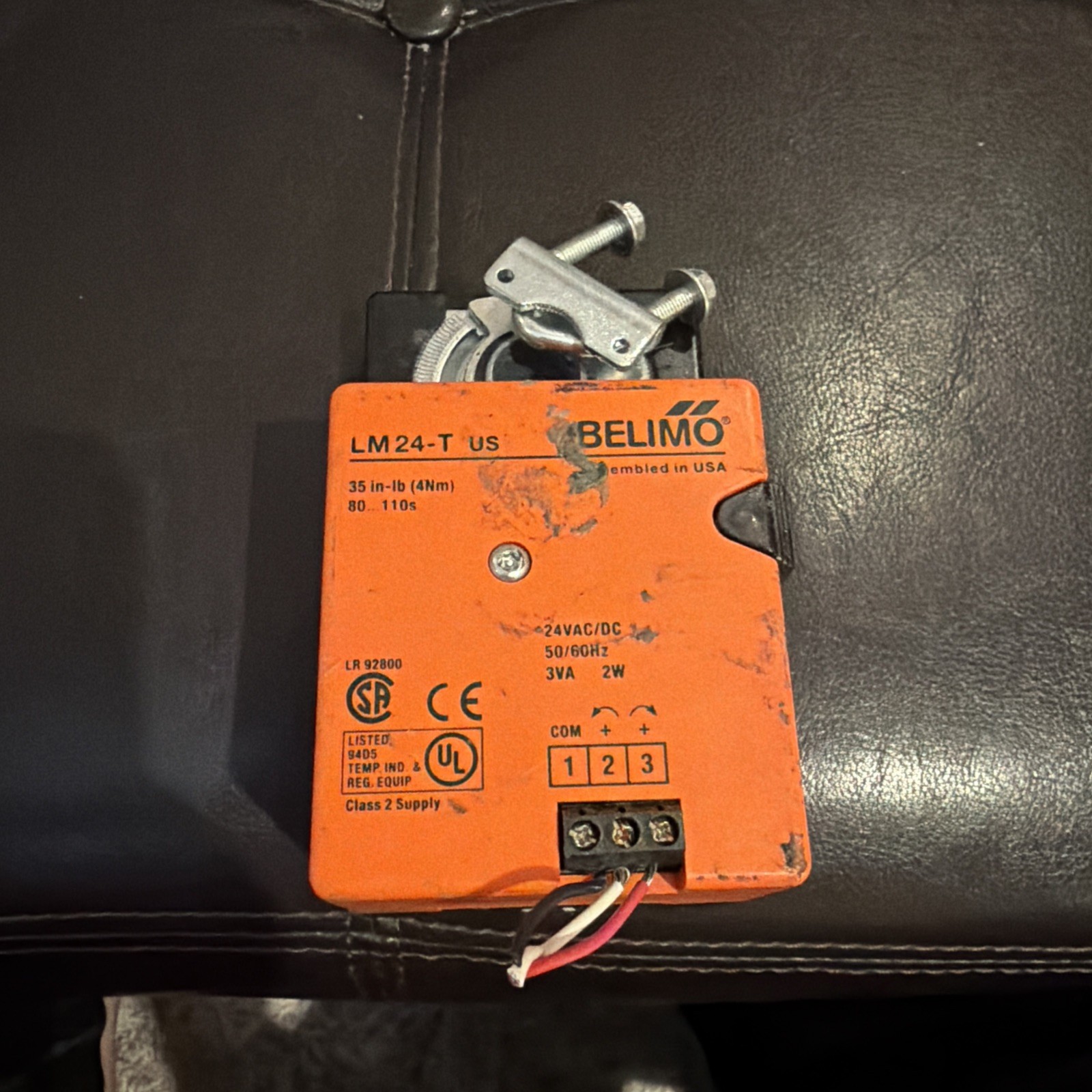BELIMO LM24-T Actuator 24VAC/DC 35 in-lb 80-110s HVAC Damper
