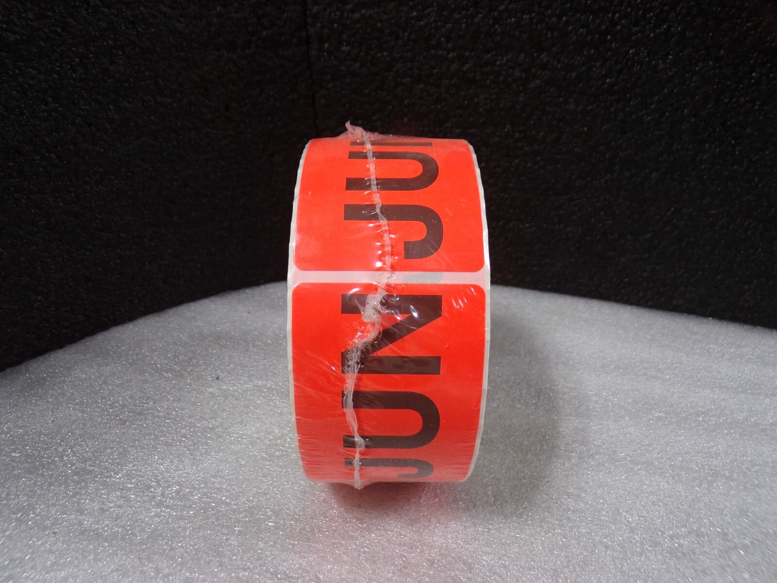 Tape Logic Months of the Year Labels, “JUN”, 2″x3″, Fluorescent Red, 500/Roll(G)